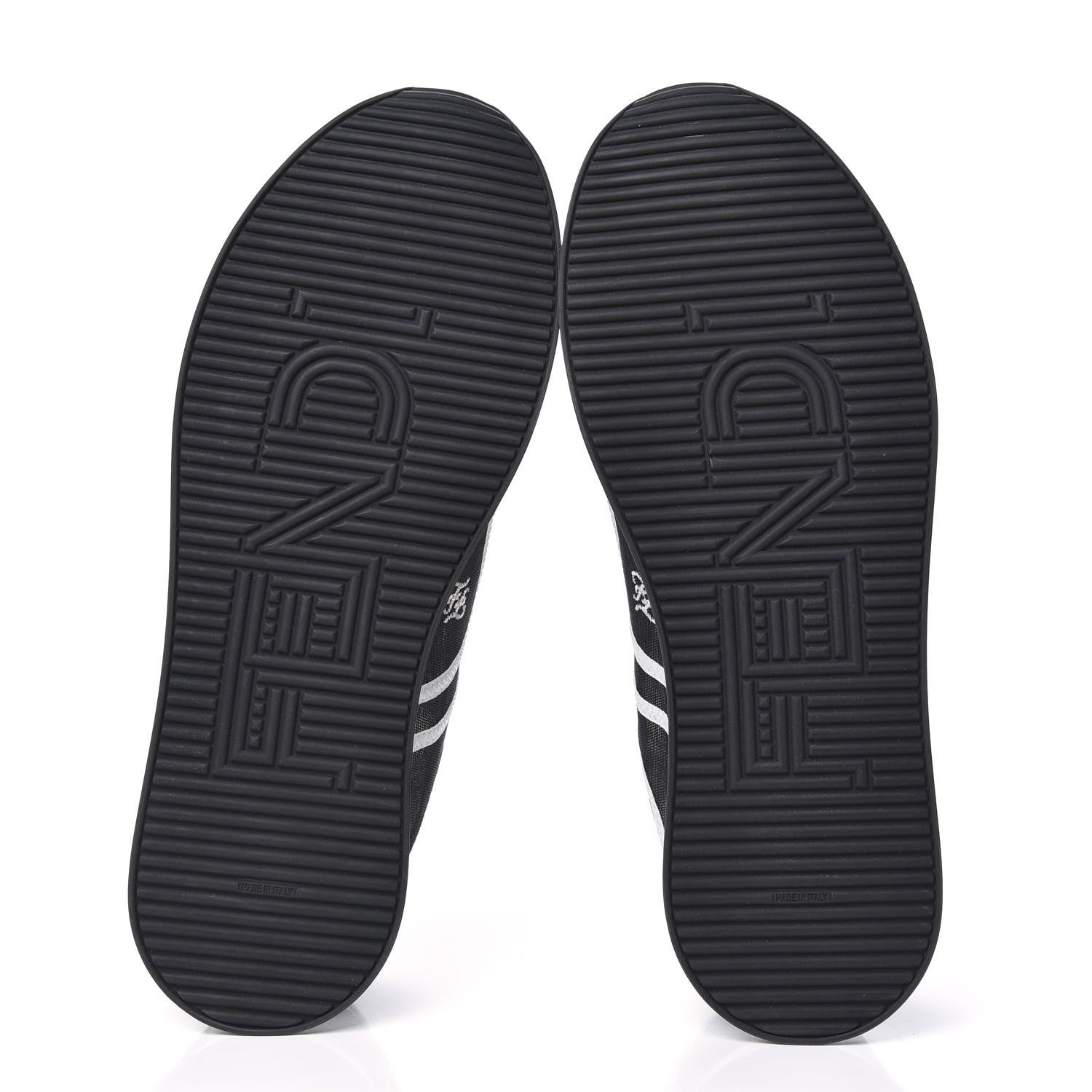 Fendi Mesh FF Karligraphy Slip On Sneakers 39 Black 5 of 8