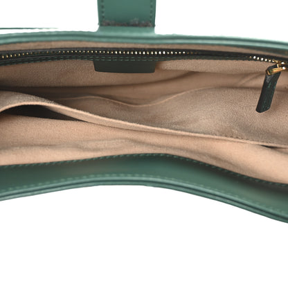 Gucci Boarded Dyana Lux Calfskin Small Jackie 1961 Hobo Emerald 5 of 10