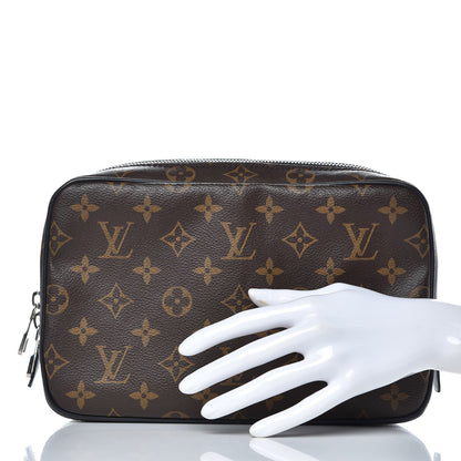 Louis Vuitton Monogram Macassar Toilet Pouch GM 2 of 8