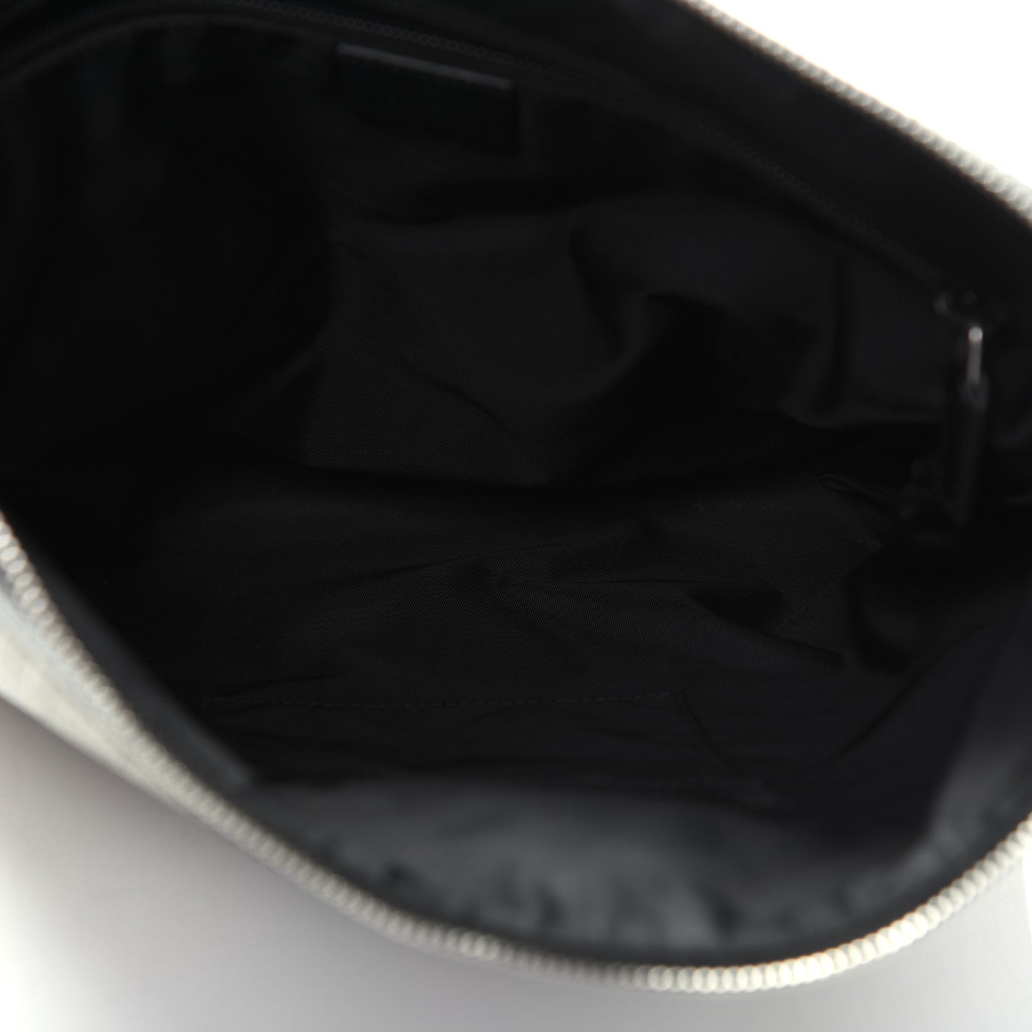 GG Supreme Monogram Web Messenger Bag Black