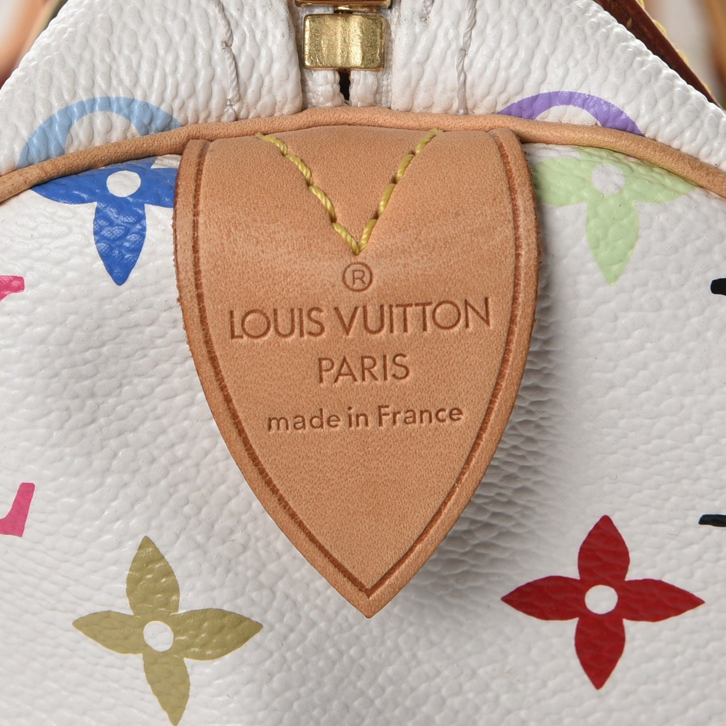 Monogram Multicolor Speedy 30 White