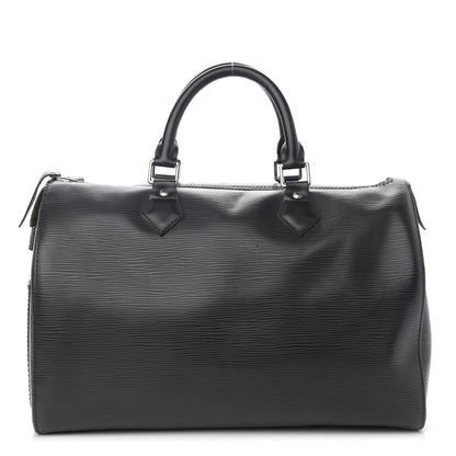 Louis Vuitton Epi Speedy 30 Black 1 of 13