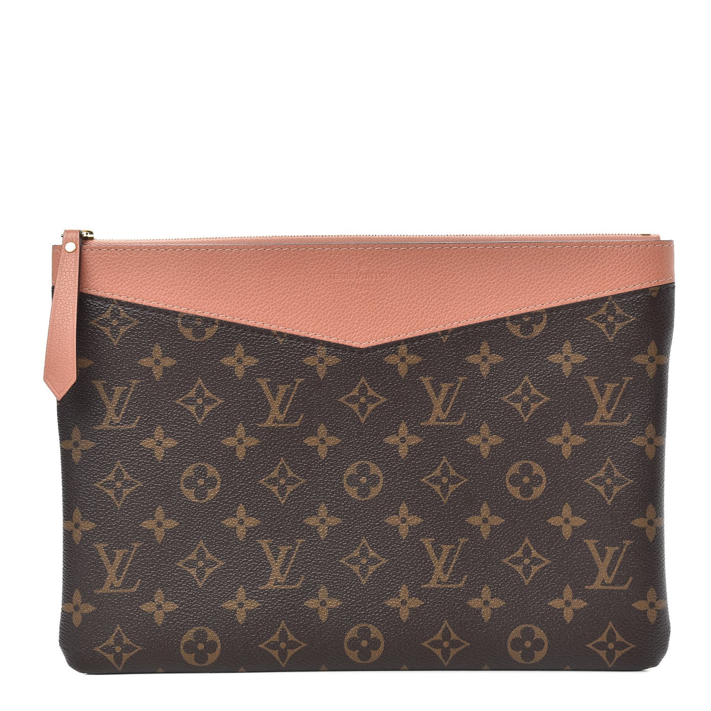 Monogram Daily Pouch Peach