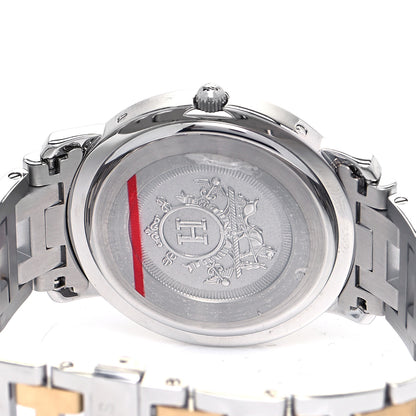 Hermes Stainless Steel 36mm Clipper Quartz Watch 4 of 4