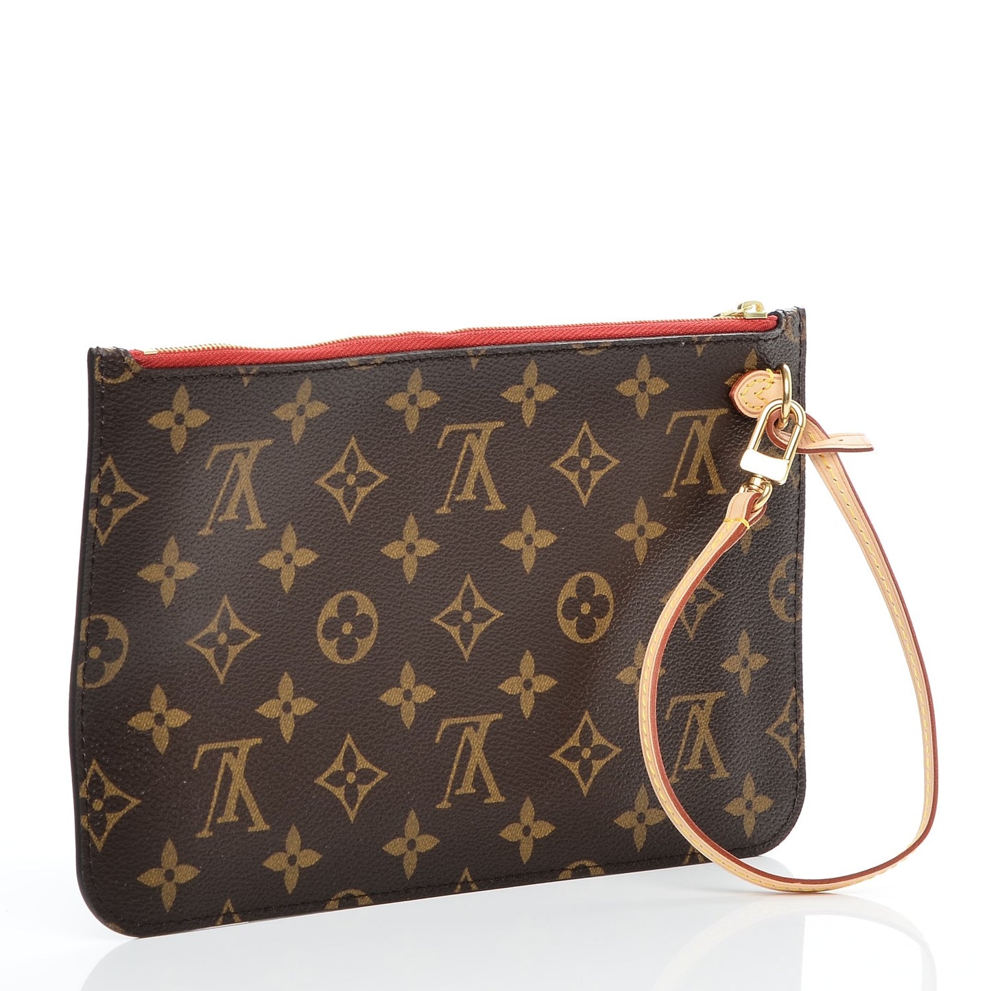 Monogram Neverfull MM GM Pochette Cherry