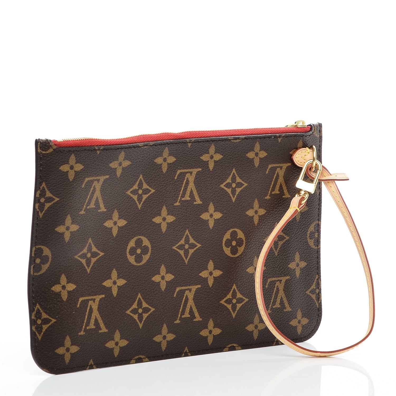 Louis Vuitton Monogram Neverfull MM GM Pochette Cherry 3 of 6