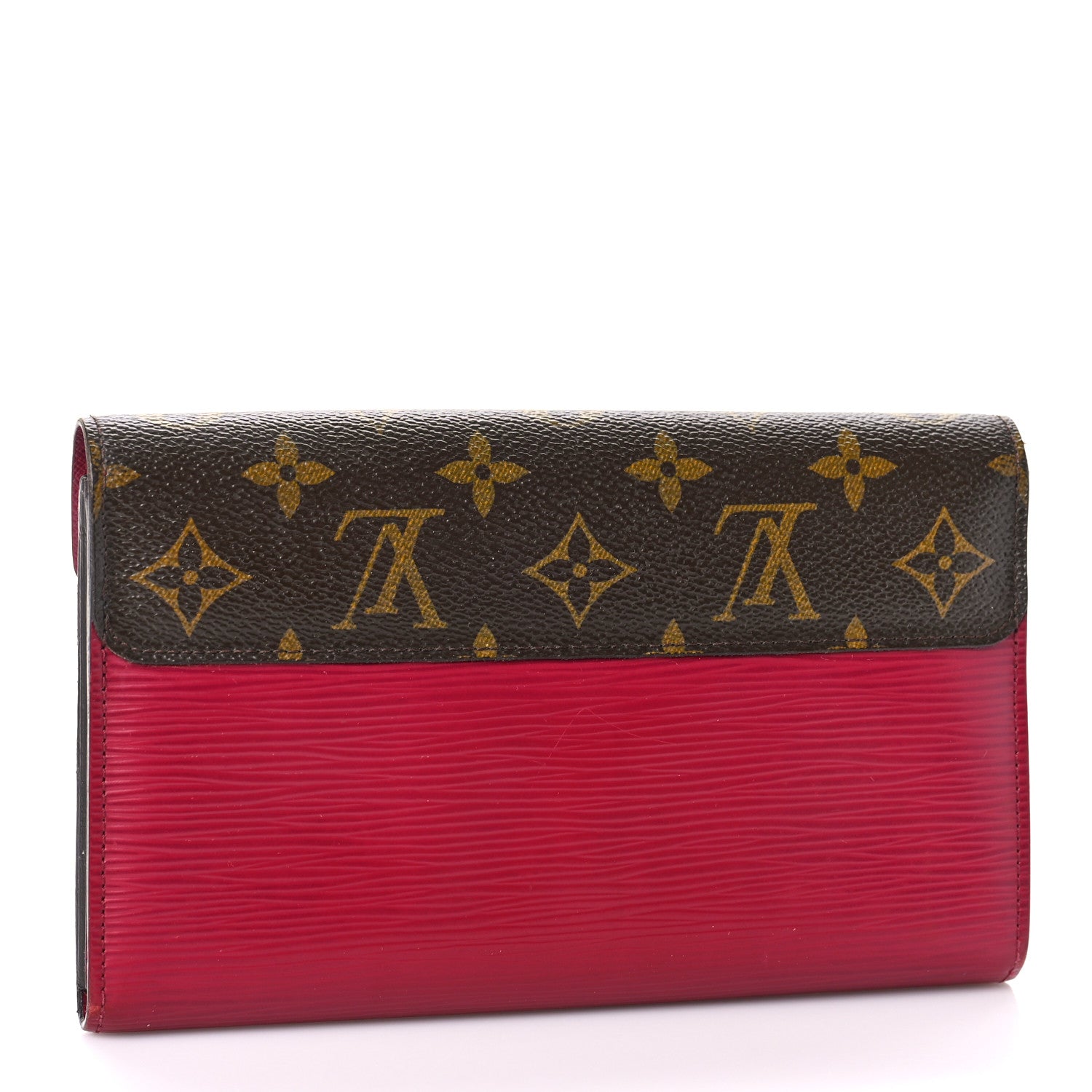 Louis Vuitton Epi Monogram Marie Rose Wallet Fuchsia 3 of 9