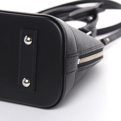 Louis Vuitton Epi Alma BB Black 8 of 9