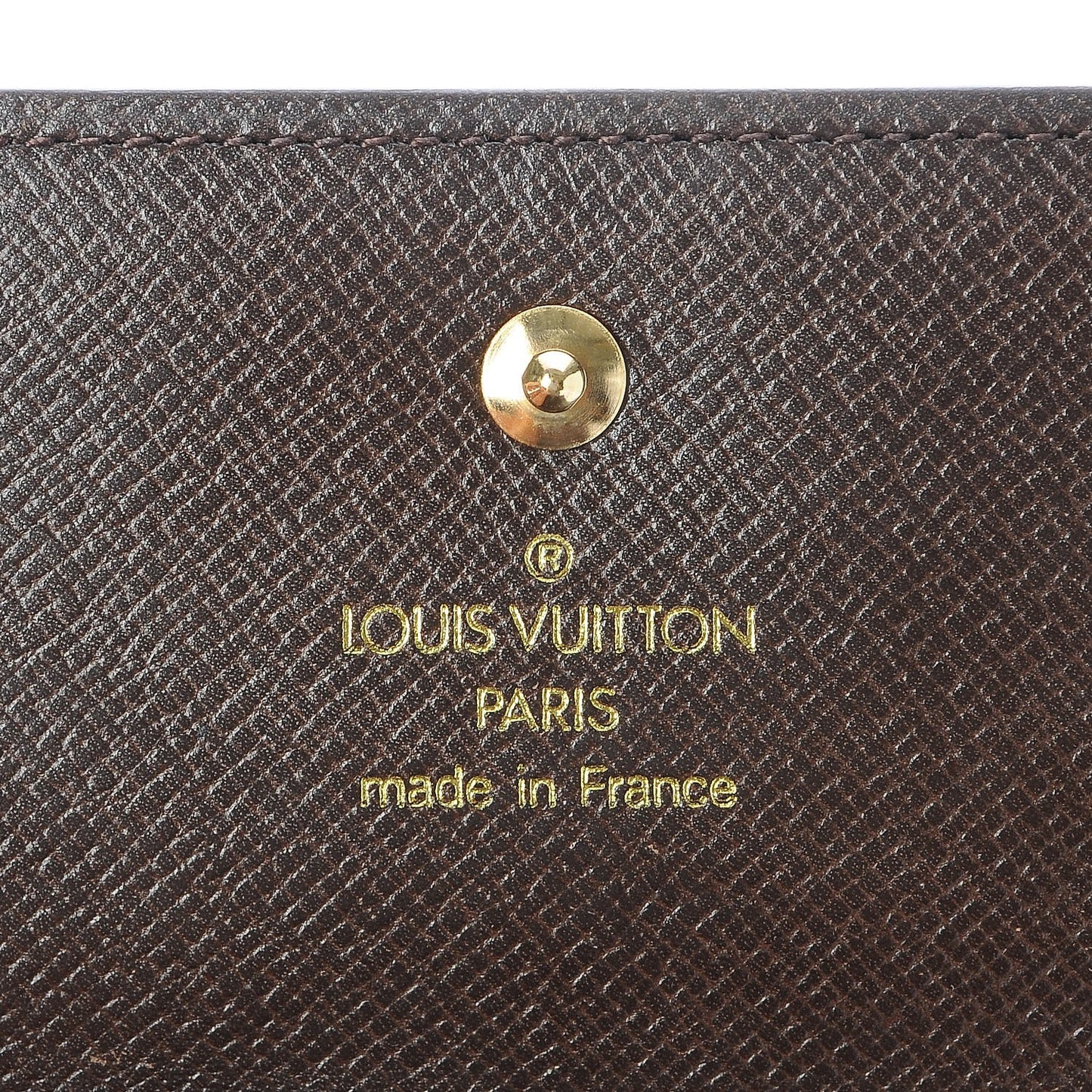 Damier Ebene Elise Wallet
