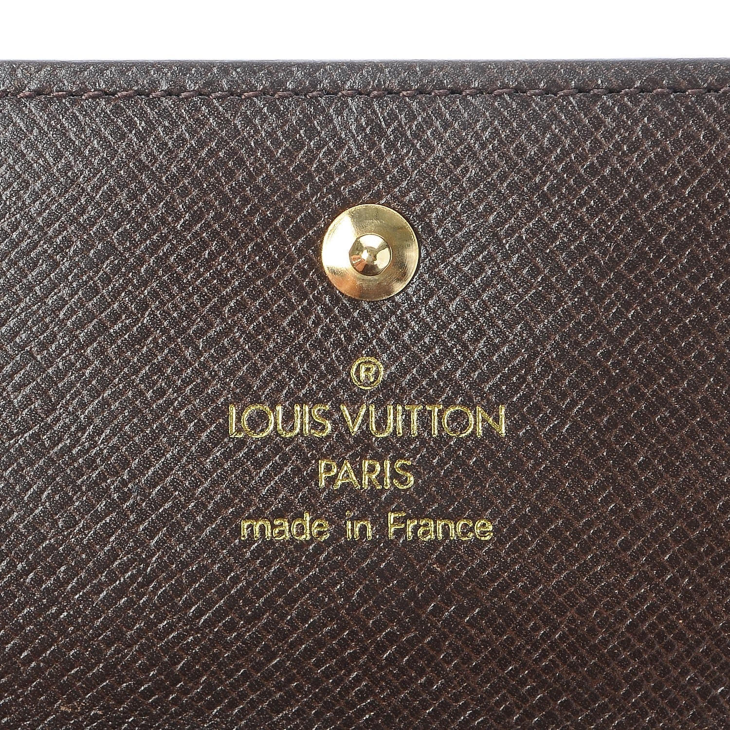 Louis Vuitton Damier Ebene Elise Wallet 6 of 8