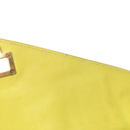 Proenza Schouler Lambskin Medium PS1 Satchel Citron 13 of 28