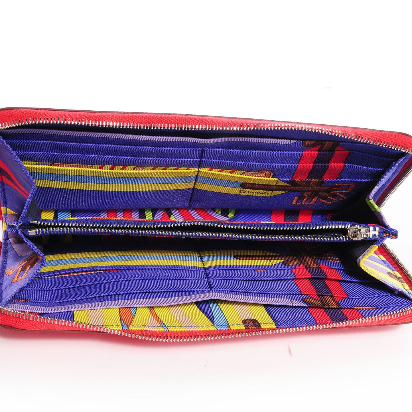 Epsom Silk'in Wallet Bougainvillea