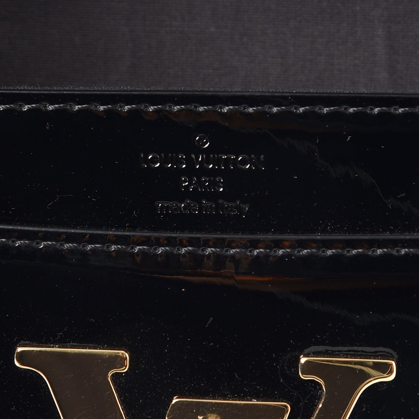 Patent Neo Sobe Louise EW Clutch Black