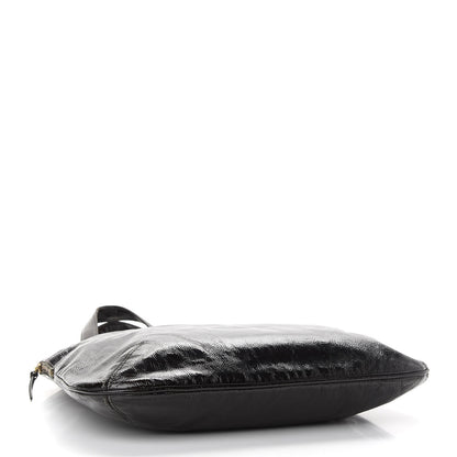 Saint Laurent Patent Tribute Tote Black 4 of 9