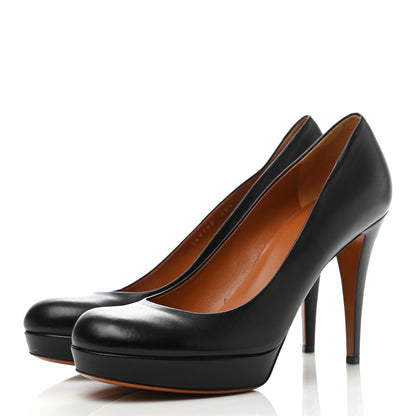 Gucci Nappa Betty Platform High Heel Pumps 40.5 Black 3 of 8