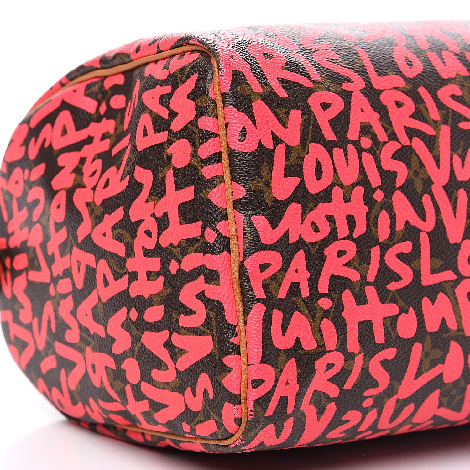 Louis Vuitton Monogram Graffiti Speedy 30 Fuchsia 9 of 18