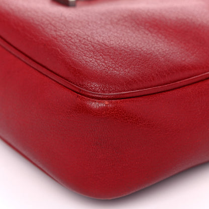 Saint Laurent Lambskin Monogram Lou Camera Bag Eros Red 9 of 23