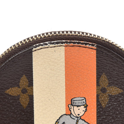Louis Vuitton Monogram Groom Round Coin Purse 7 of 13