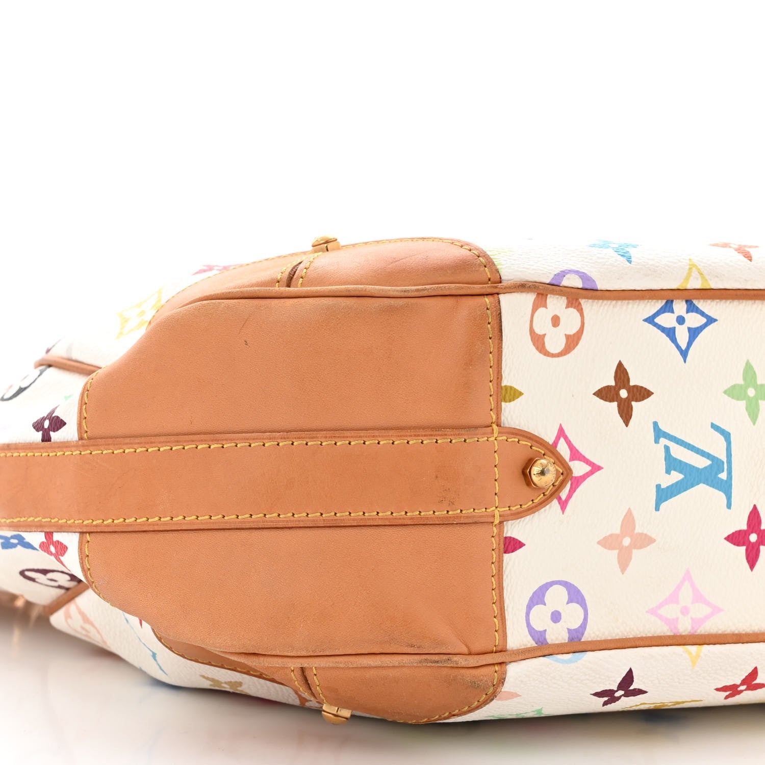 Louis Vuitton Monogram Multicolor Greta White 8 of 11