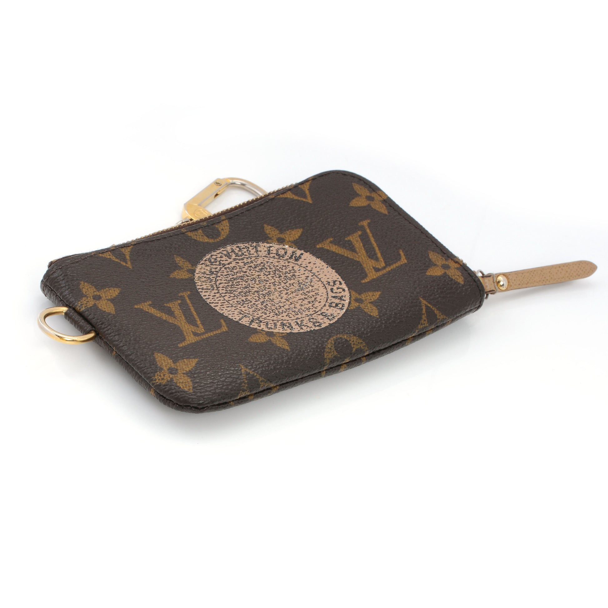 Louis Vuitton Monogram Complice Trunks and Bags Key Pouch Beige 3 of 6