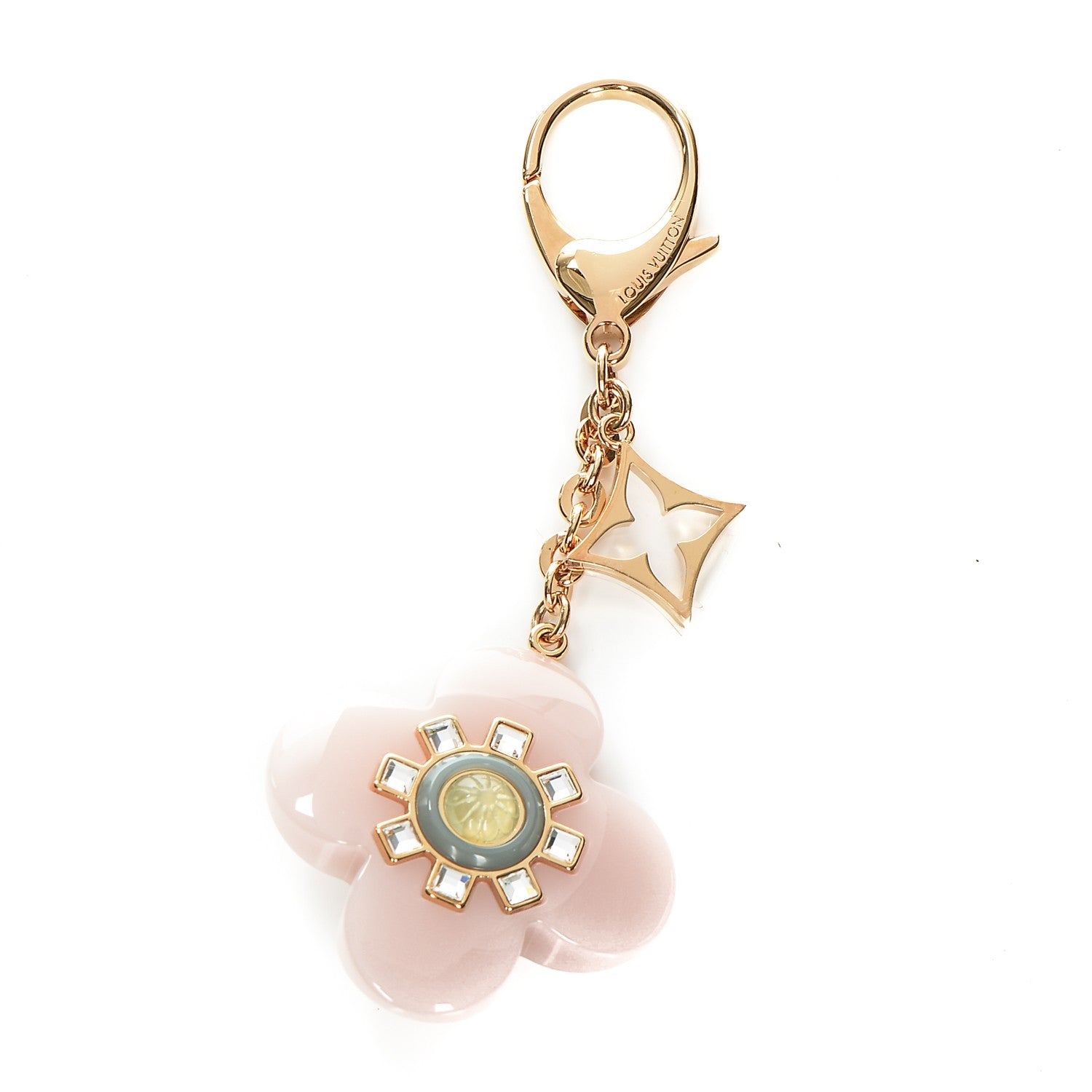 Louis Vuitton Fleur d Etoile Bag Charm Rose 1 of 4