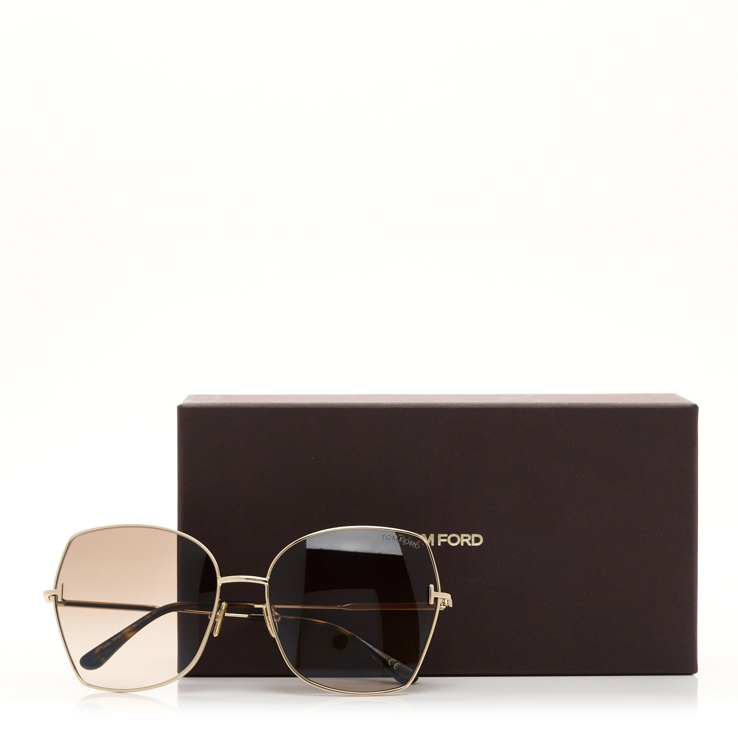 Tom Ford Farah Sunglasses TF951 Tortoise Gold 8 of 8