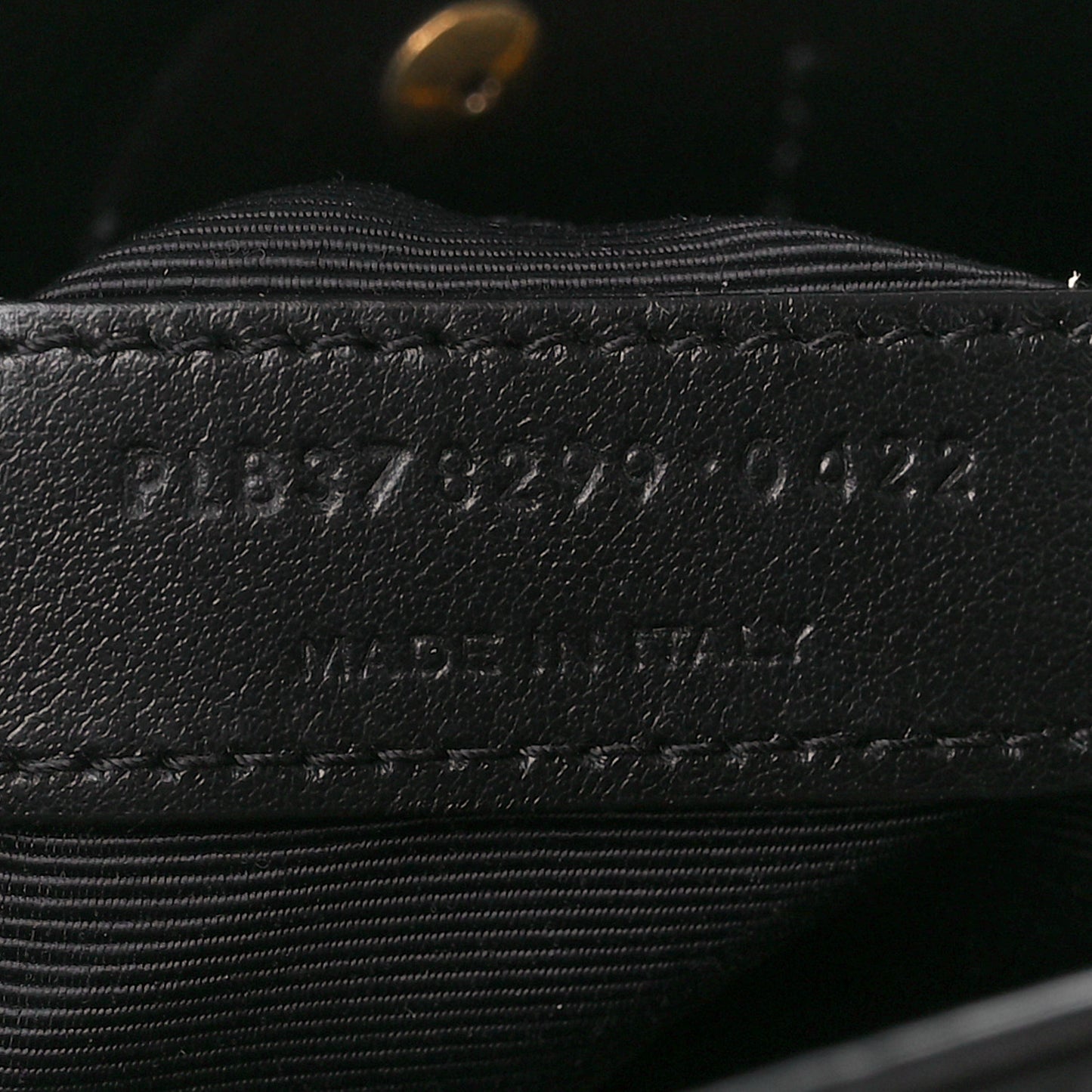 Calfskin Small Sac De Jour Black
