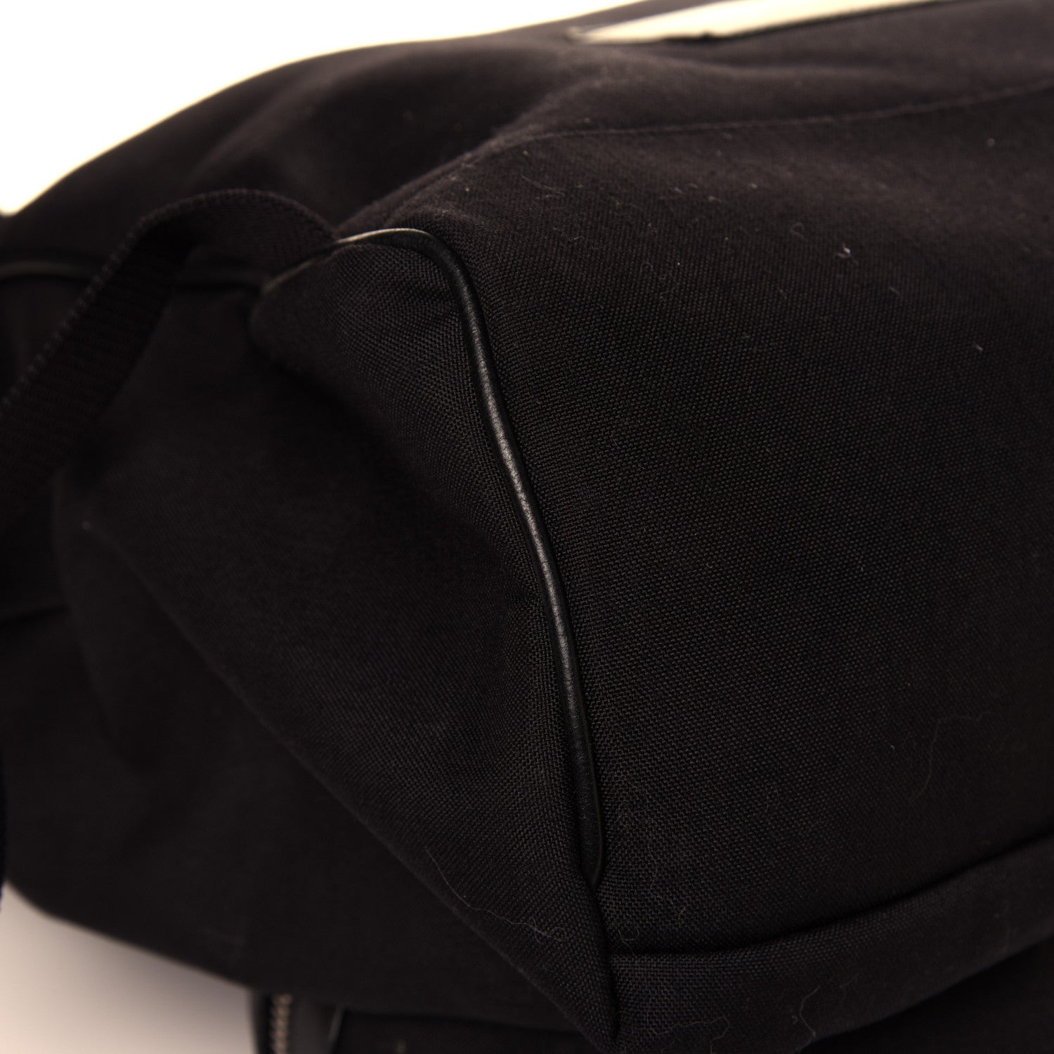 Saint Laurent Canvas City Backpack Black 10 of 12