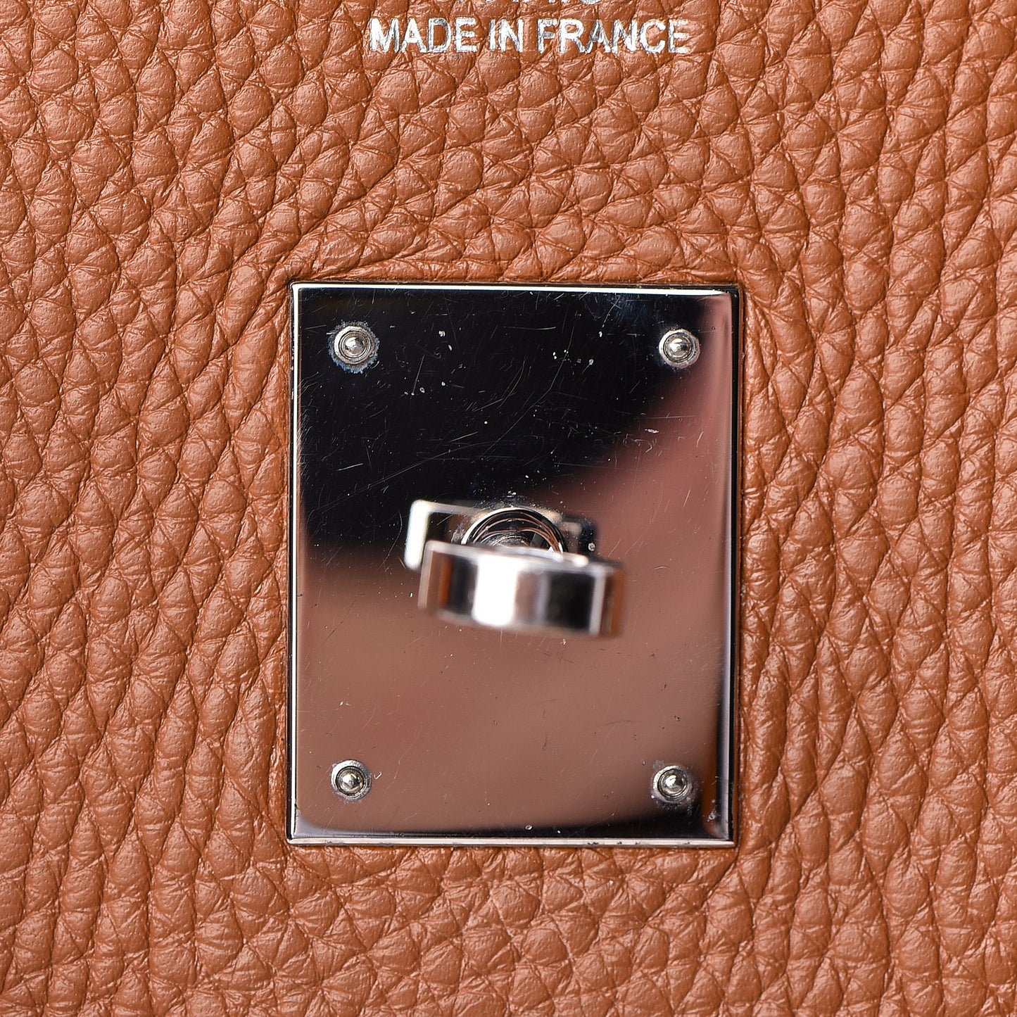 Taurillon Clemence Birkin 35 Gold