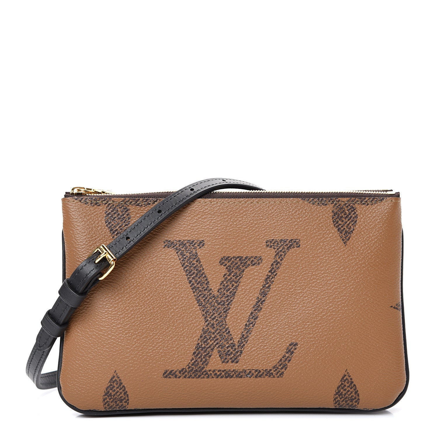 Louis Vuitton Reverse Monogram Giant Double Zip Pochette 1 of 10