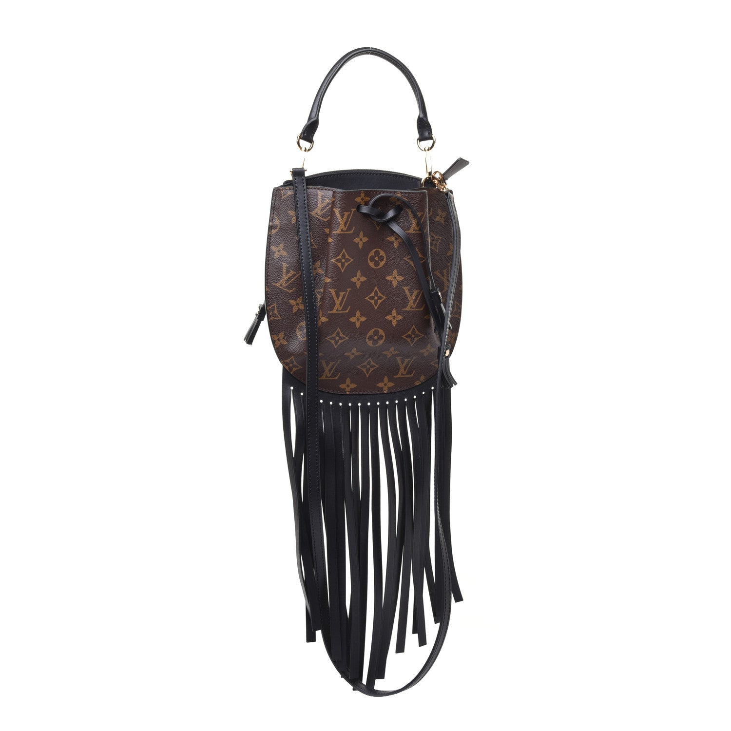 Louis Vuitton Monogram Fringed Noe 3 of 8