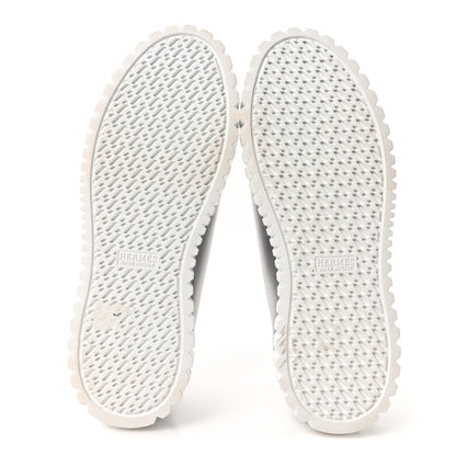 Hermes Metallic Calfskin Cross Sneakers 36.5 6 of 9