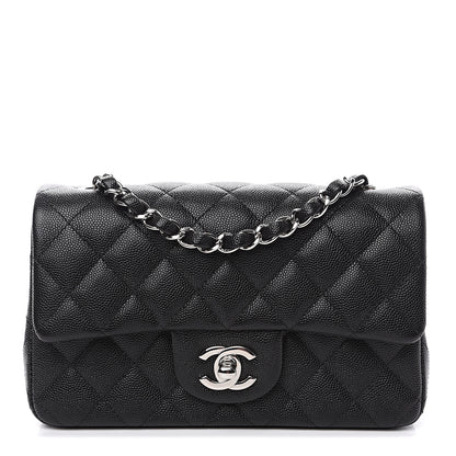 Chanel Caviar Quilted Mini Rectangular Flap Black 1 of 9