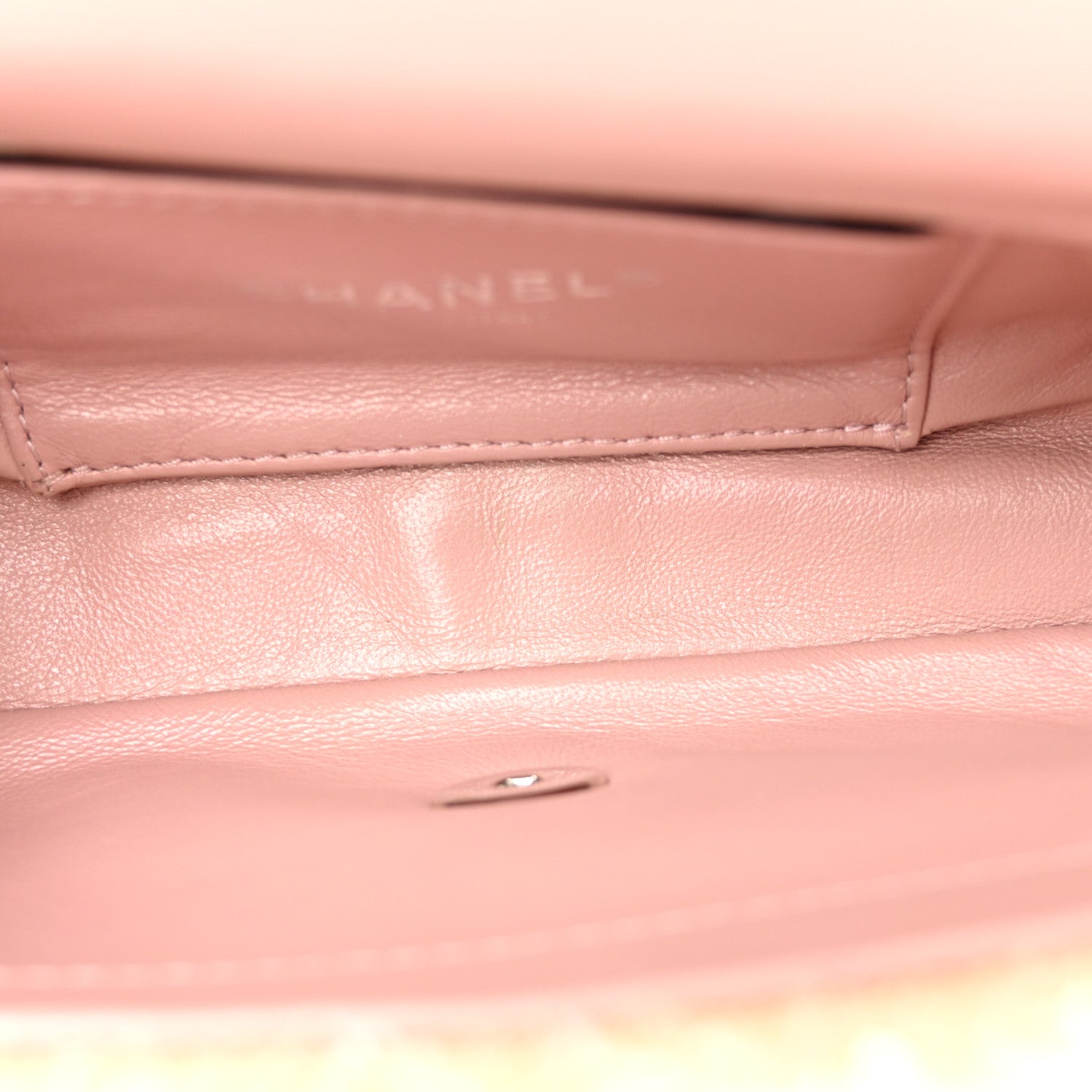 Chanel Sequin Mini Waterfall Flap Pink Blue Yellow 5 of 10