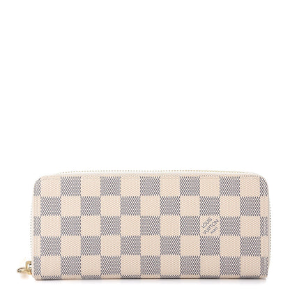 Louis Vuitton Damier Azur Clemence Wallet 1 of 9