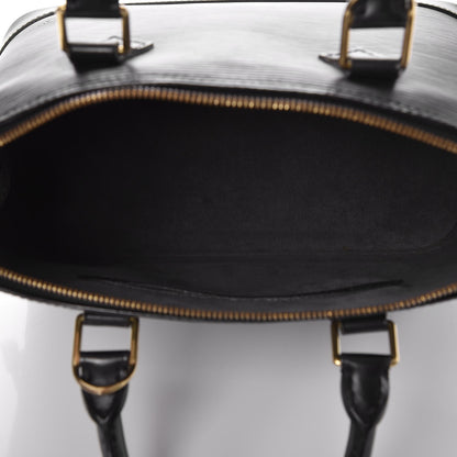 Louis Vuitton Epi Alma PM Black 6 of 13