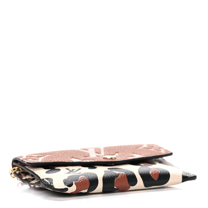Louis Vuitton Empreinte Monogram Giant Wild At Heart Key Pouch Caramel 4 of 7