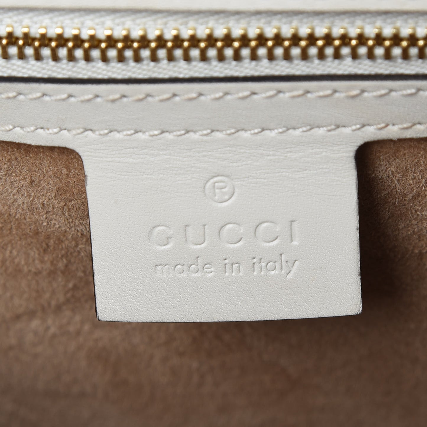 Calfskin Embroidered Medium Sylvie Top Handle Bag White