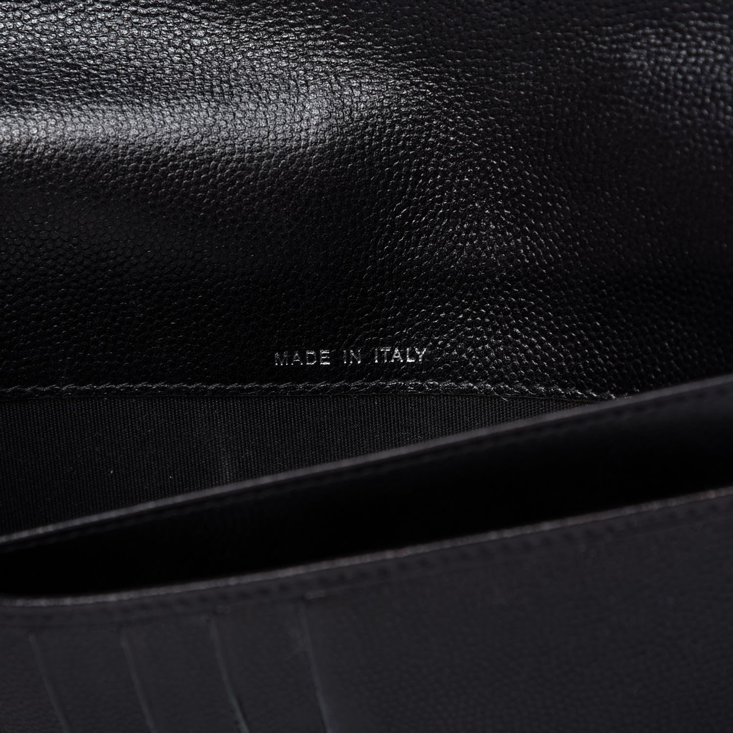 Chanel Caviar Large Sevruga Zip Around Organizer Wallet Black 9 of 14