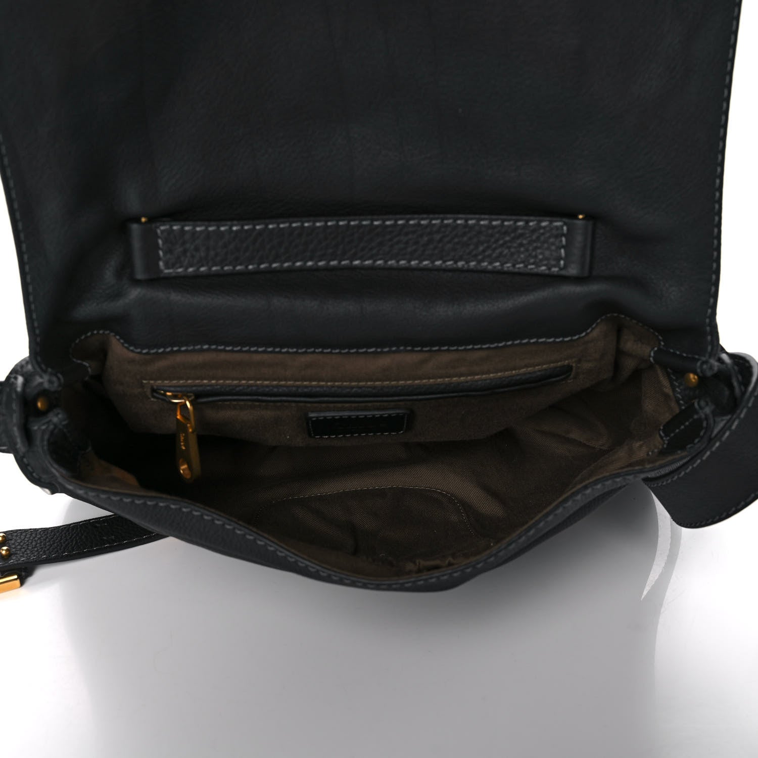 Chloe Calfskin Medium Marcie Top Handle Bag Black 5 of 12