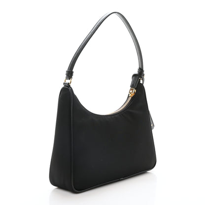 Prada Tessuto Nylon Saffiano Mini Re-Edition 2005 Bag Black 3 of 10