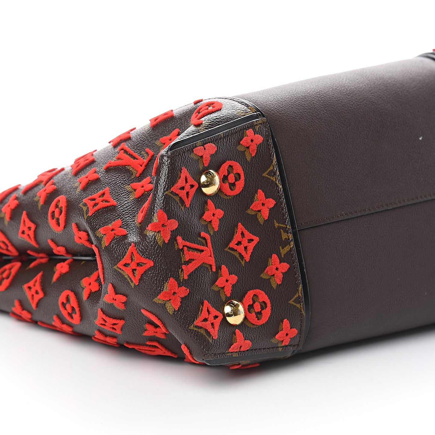 Veau Cachemire Tote W PM Chocolate