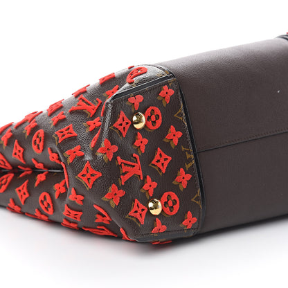 Louis Vuitton Veau Cachemire Tote W PM Chocolate 9 of 10