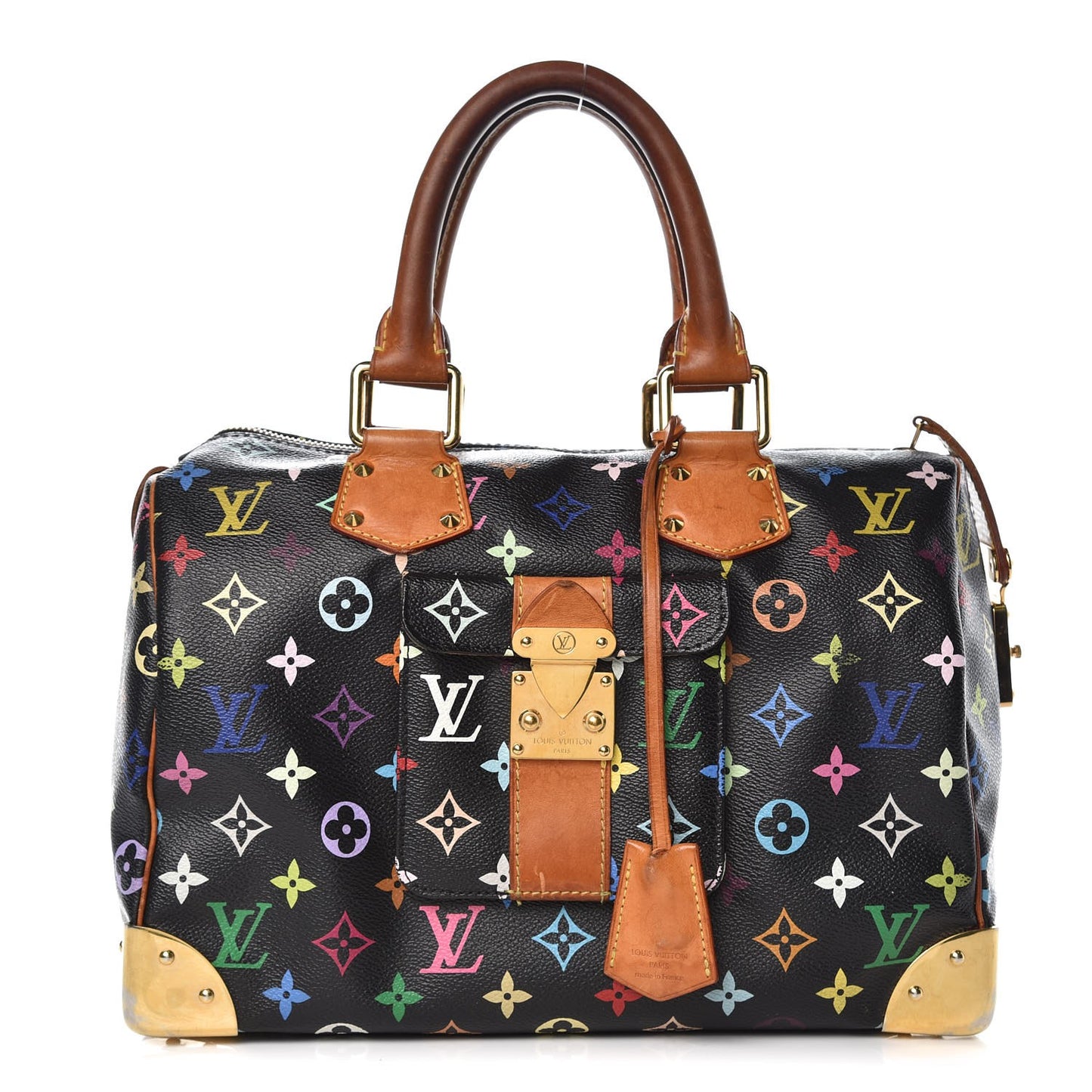 Monogram Multicolor Speedy 30 Black