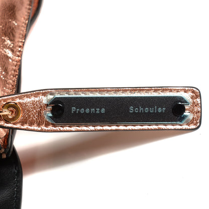 Proenza Schouler Metallic Lambskin PS1 Medium Satchel Copper 9 of 13