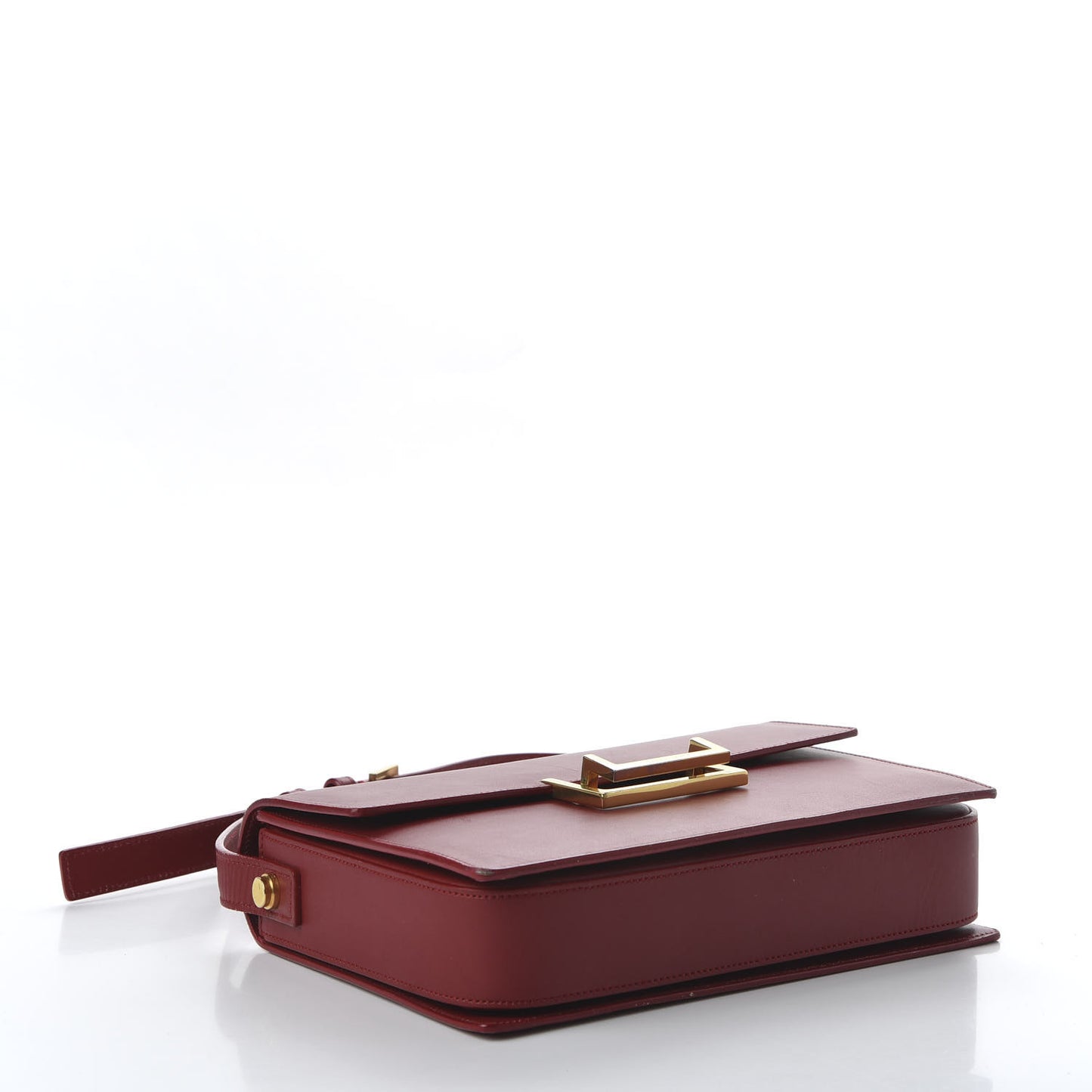 Calfskin Medium Classic Lulu Bag Red