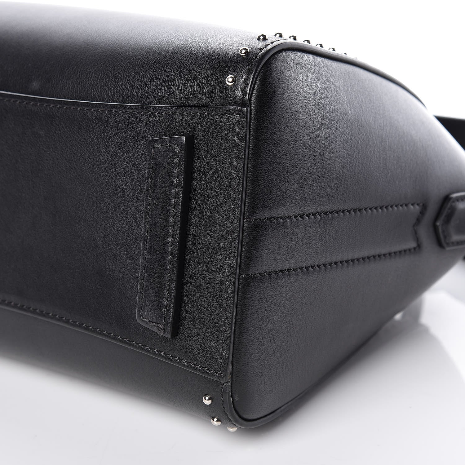 Givenchy Smooth Calfskin Mini Studded Antigona Black 12 of 17