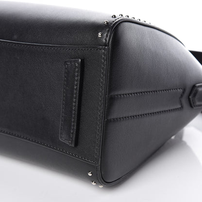 Givenchy Smooth Calfskin Mini Studded Antigona Black 12 of 17