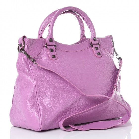 Balenciaga Agneau Classic Hardware Velo Rose Berlingot 3 of 9