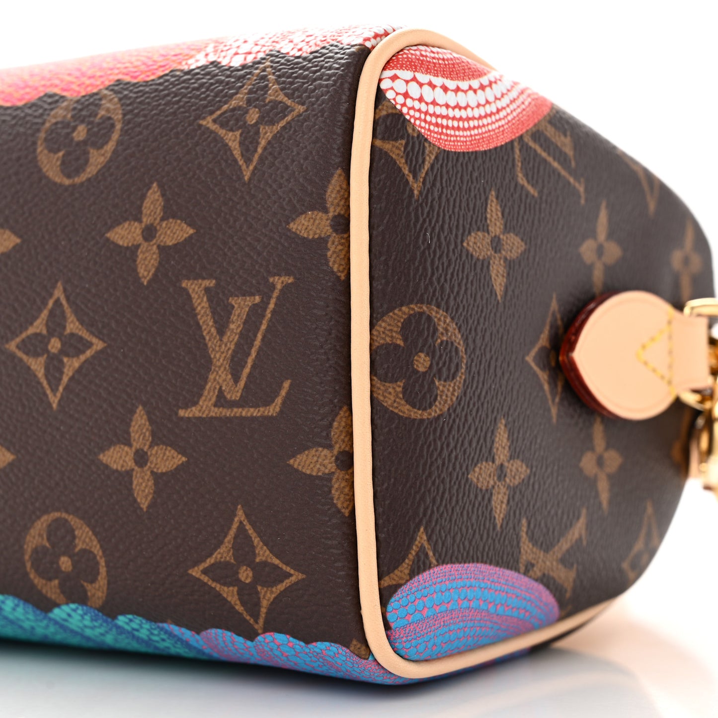 LV X YK Monogram Pumpkins Speedy Bandouliere 20
